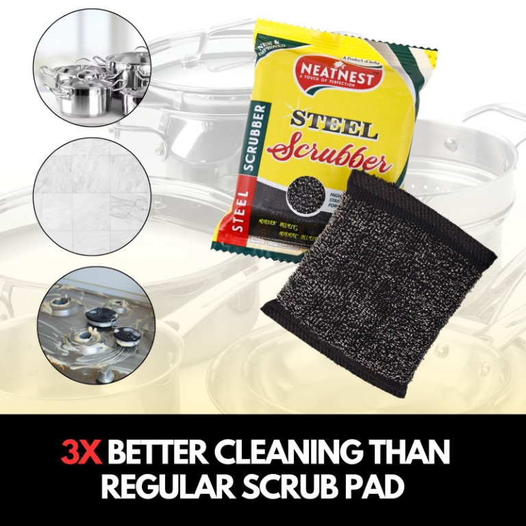 Steel Pad Scrubber