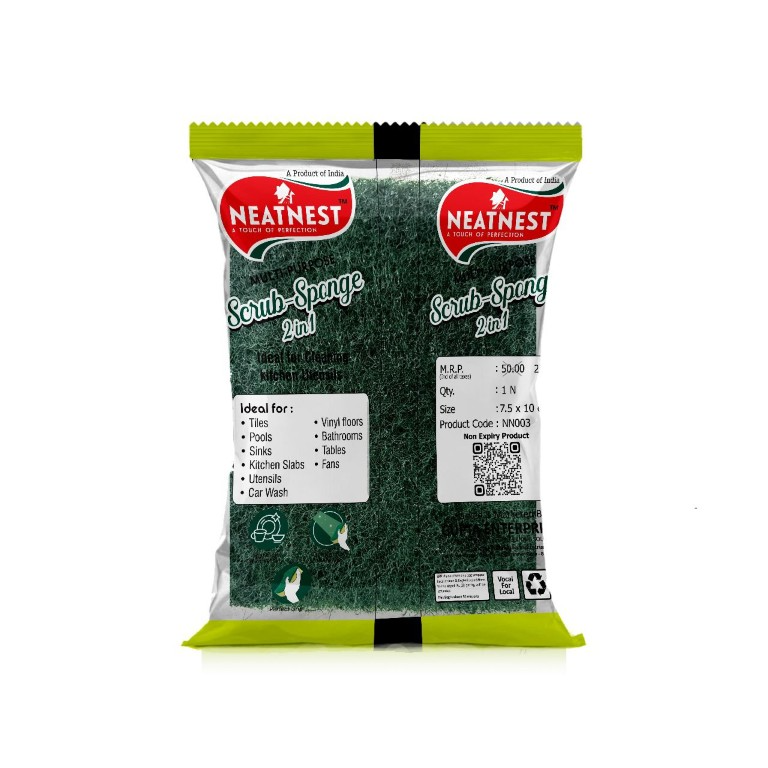 Multi-Purpose scrub sponge (2 in 1)